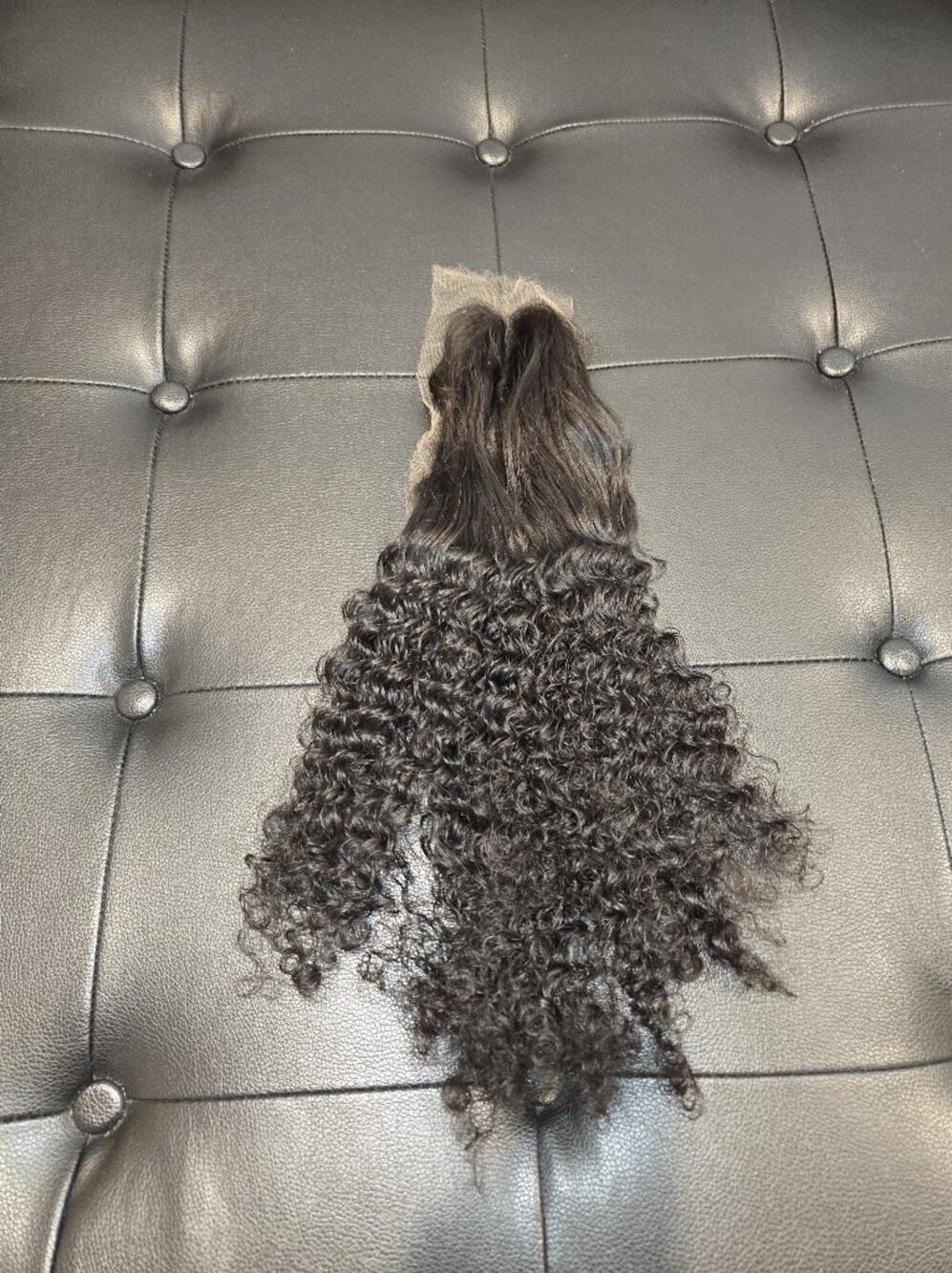 18" Raw Virgin Burmese Curly 2x6 HD Lace Closure
